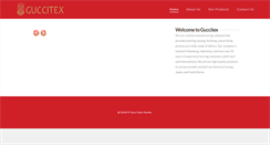 Desktop Screenshot of guccitex.com